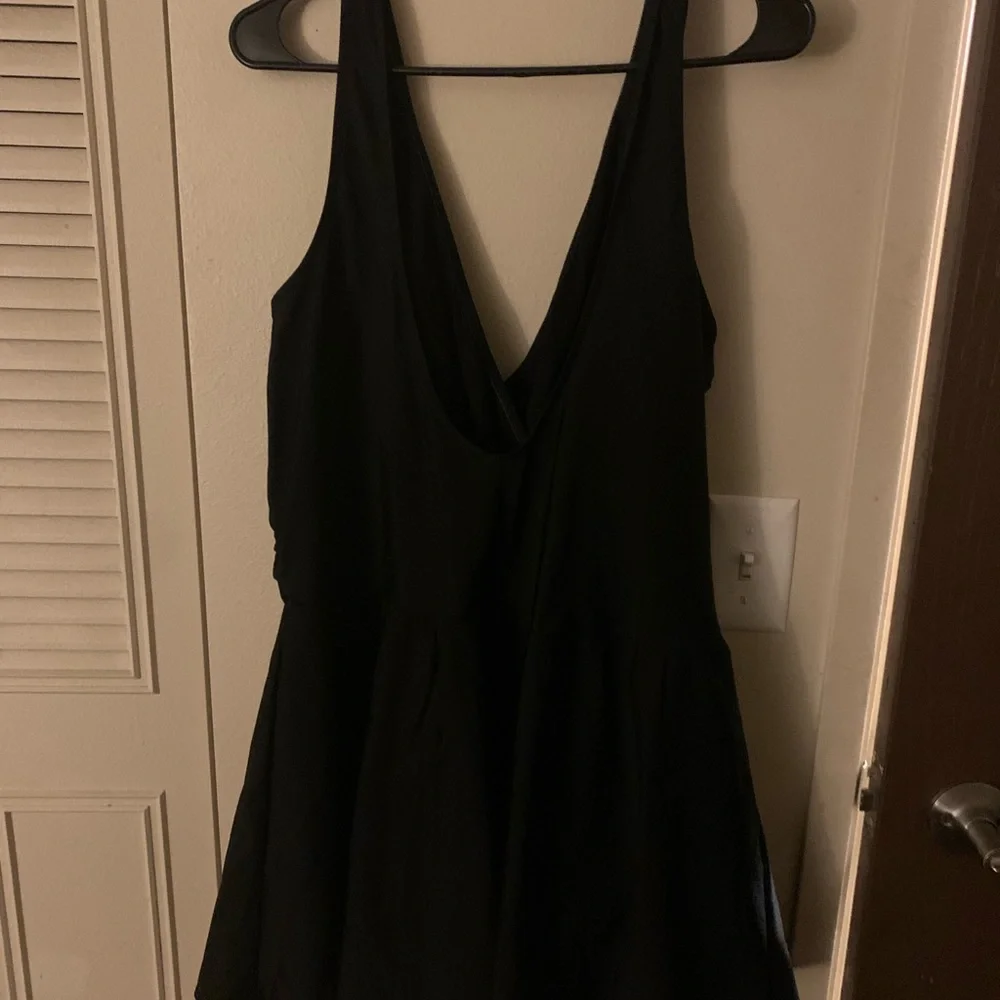 Roaman’s Black Dress Bathing Suit Women’s Size 26W - Picture 3 of 6